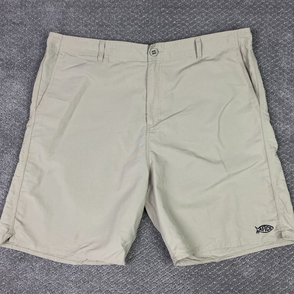 AFTCO Shorts Men's 40 Everyday Nylon Fishing Hiking Outdoor Hybrid